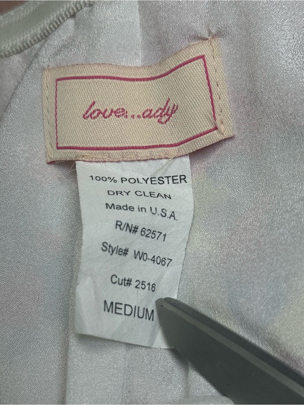 Love...Ady Strapless Abstract Multicolor Spring Summer Mini Short Dress Size M - Picture 9 of 9